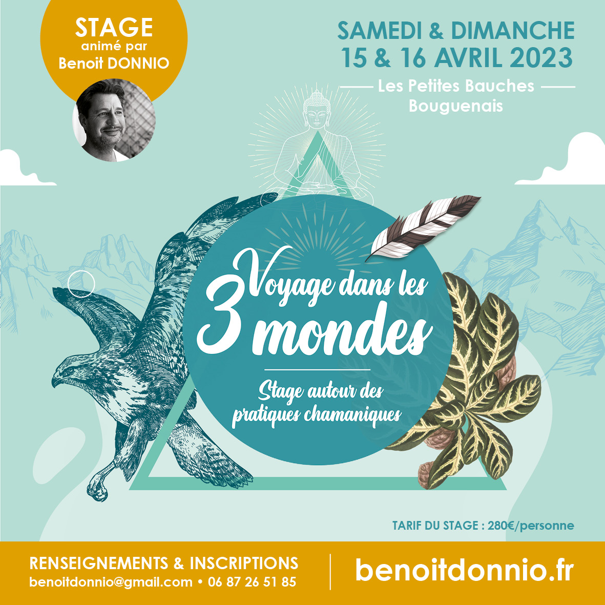 Stage de chamanisme - 15 et 16 avril 2023 - Nantes