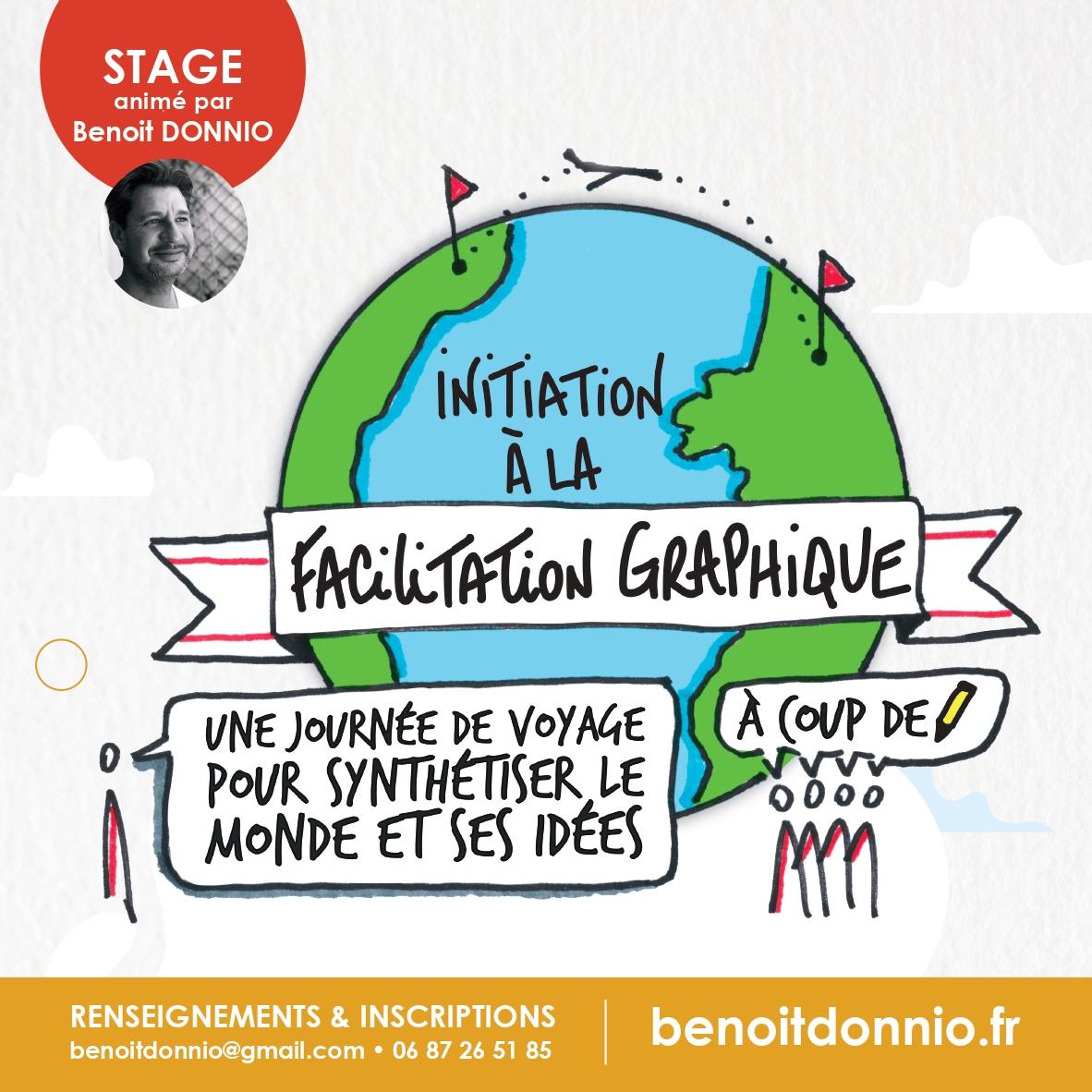 Stage - initiation à la facilitation graphique - Benoit Donnio